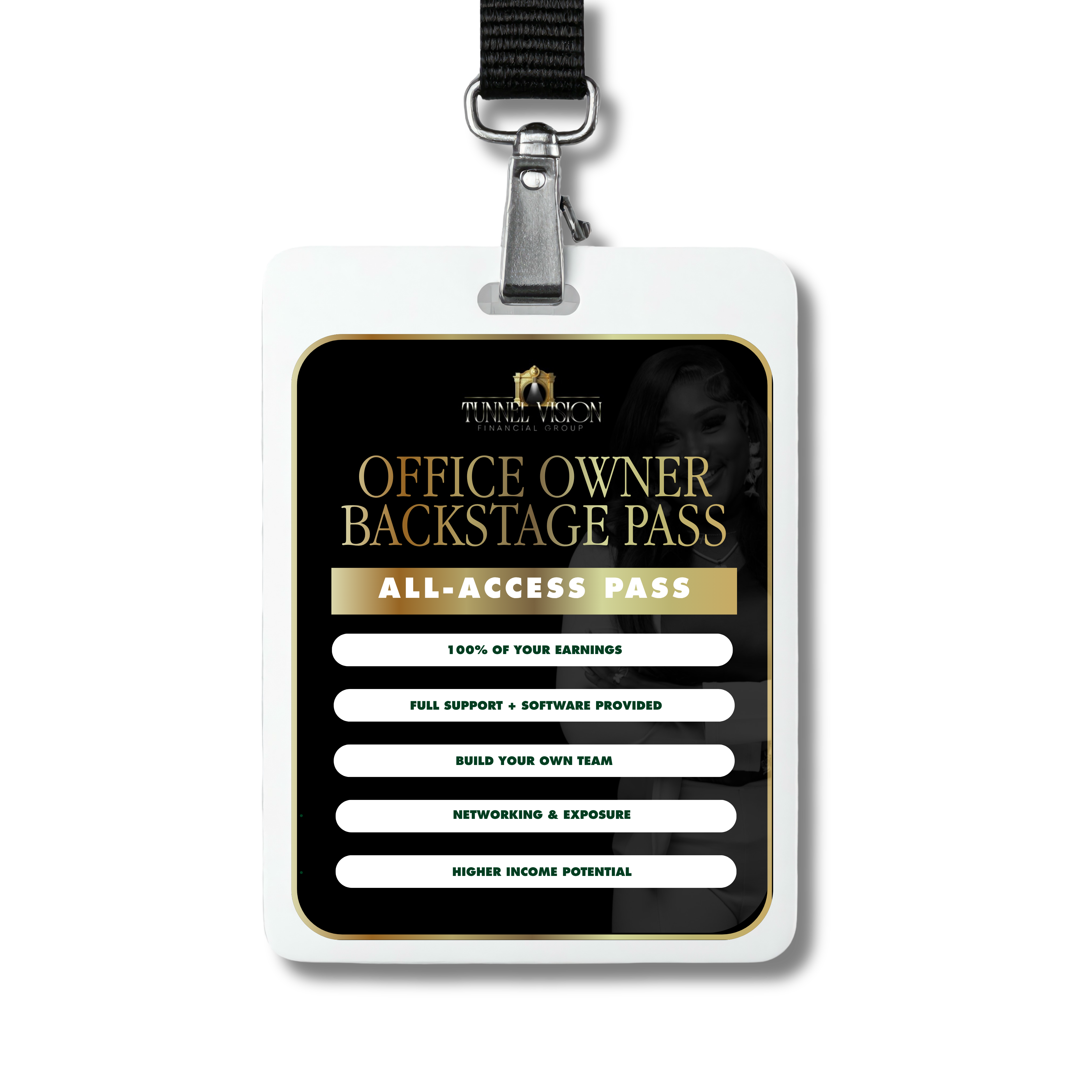Office Owner Backstage Pass