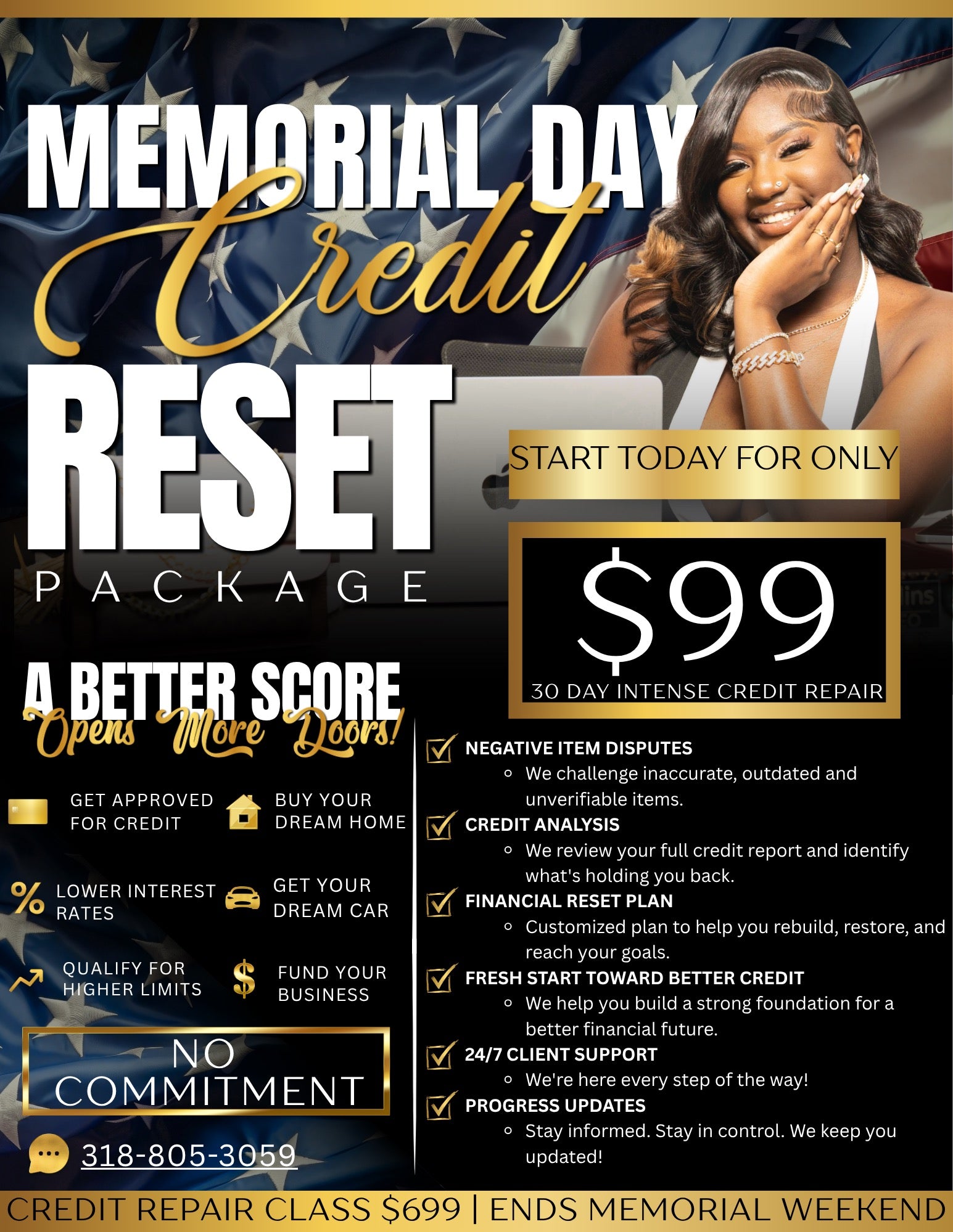 Memorial Day Credit Reset Package 🇺🇸