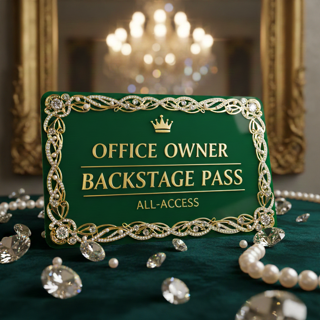 Office Owner Backstage Pass