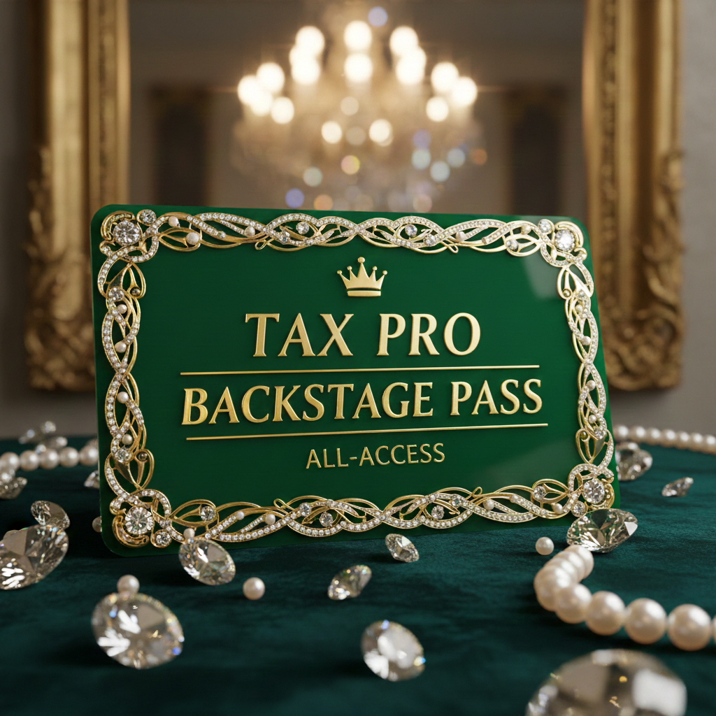 Tax Pro Backstage Pass